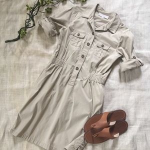 Loft Khaki Dress
